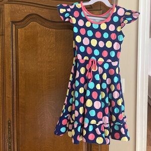 Eleanor Rose Polka Dot Dress